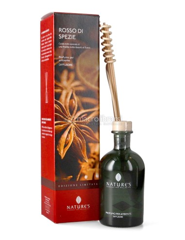 Nature's Diffusore Rosso Di Spezie 200 Ml Edizione Limitata