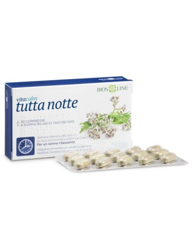 Vitacalm Tutta Notte Fast/retard 30 Compresse