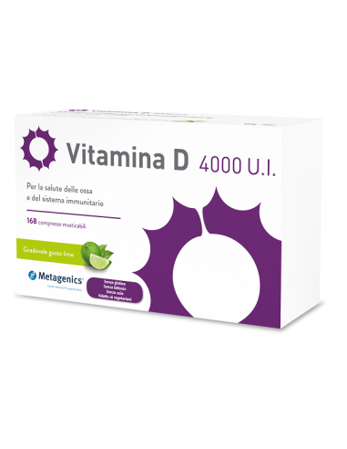 Vitamina D 4000ui 168 Compresse Masticabili