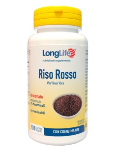 Longlife Riso Rosso 100 Capsule Vegetali