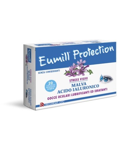 Eumill Protection Gocce Oculari 20 Flaconcini Monodose 0,5 Ml