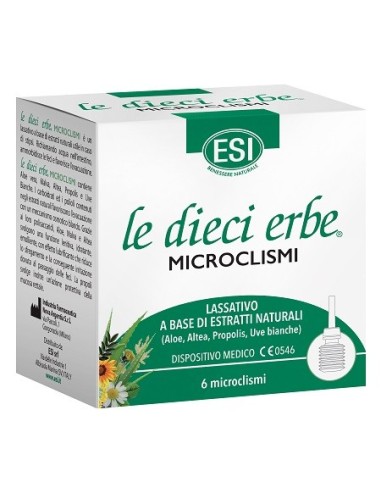 Esi Le Dieci Erbe Microclismi 6 Pezzi