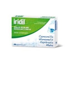 Gocce Oculari Iridil 10 Ampolle Monodose Richiudibili 0,5 Ml