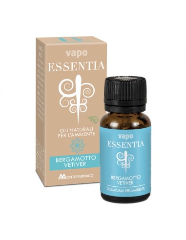 Vapo Essentia Bergamotto E Vetiver Olio Essenziale 10 Ml