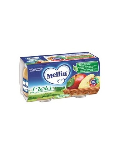 Mellin Omogeneizzato Mela 100 G 2 Pezzi