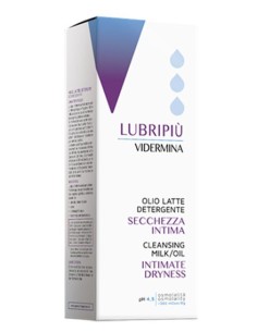 Vidermina Lubripiu' Olio Latte Detergente Secchezza Intima 200 Ml