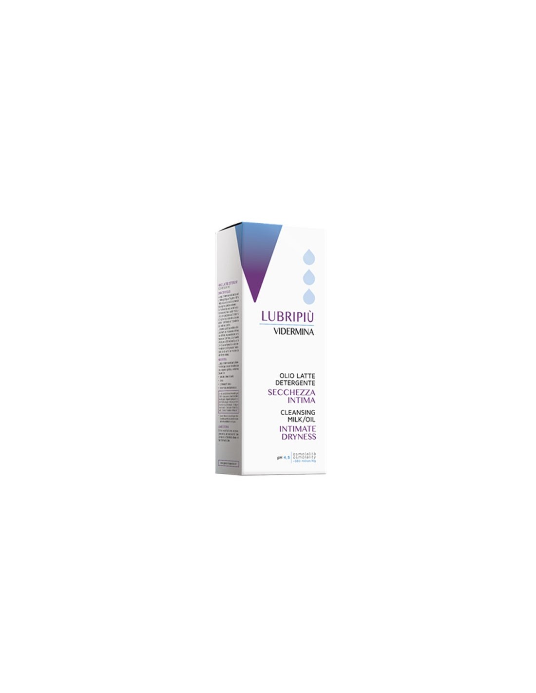 Vidermina Lubripiu' Olio Latte Detergente Secchezza Intima 200 Ml