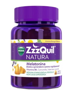 Zzzquil Natura Mango & Banana 30 Pastiglie Gommose