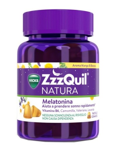 Zzzquil Natura Mango & Banana 30 Pastiglie Gommose