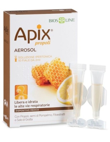 Apix Propoli Aerosol 10 Fiale Monodose X 2 Ml