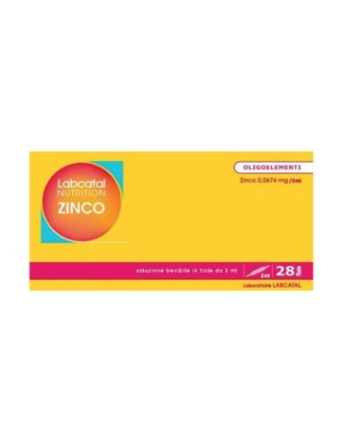 Labcatal Nutrition Zinco Rame 28 Fiale 2 Ml