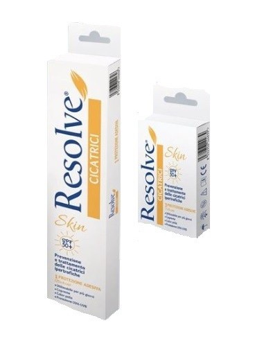 Resolve Cicatrici Skin Spf 50+ 3 Protezioni Da 7x5 Cm