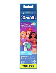 Oralb Kids Princess Testine Spazzolino Elettrico 4 Pezzi