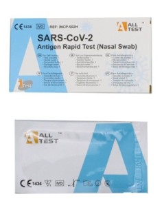 Test Antigenico Rapido Covid-19 Alltest Autodiagnostico Determinazione Qualitativa Antigeni Sars-cov-2 In Tamponi Nasalimediante