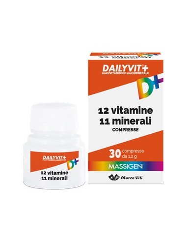 Dailyvit+ 12 Vitamine 11 Minerali 30 Compresse