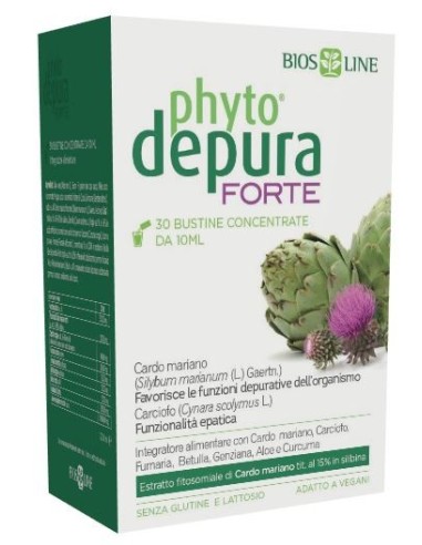 Phytodepura Forte 30 Bustine Concentrate Da 10 Ml