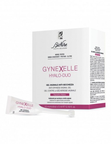 Gynexelle Hyalo-duo Gel Vaginale Anti-secchezza 10 Pezzi Da15 Ml