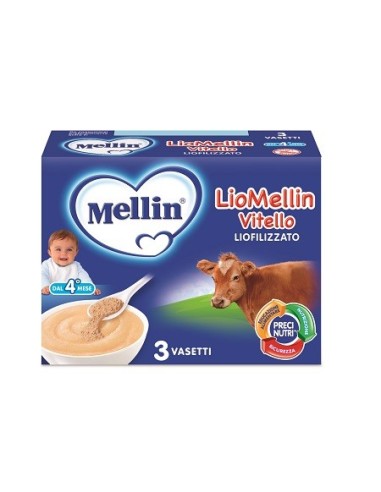 Liomellin Vitello Liofilizzato 10 G 3 Pezzi