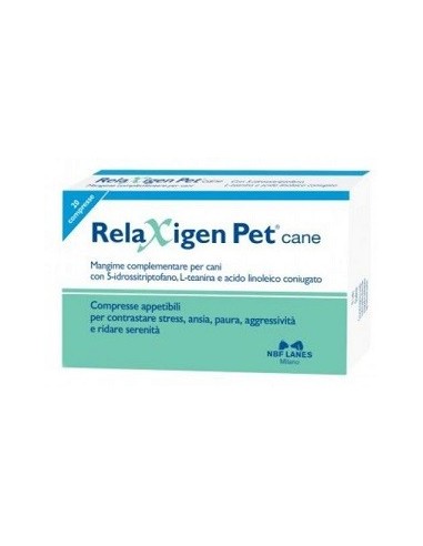 Relaxigen Pet Cane Blister 20 Compresse Appetibili