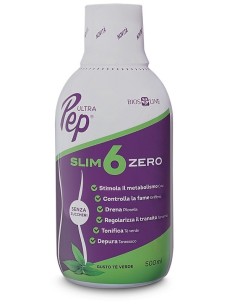 Ultra Pep Slim 6 Zero Te' Verde 500 Ml