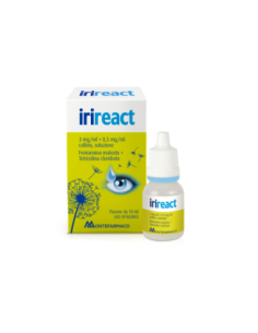 Irireact*collirio 1 Flacone 10 Ml 3 Mg/ml + 0,5 Mg/ml