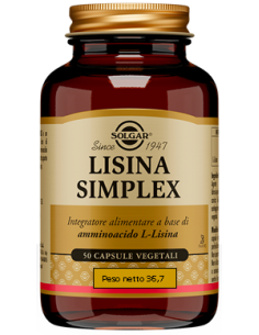 Lisina Simplex 50 Capsule Vegetali