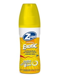 Z Care Protection Exotic Vapo Lozione No Gas Inodore 100 Ml