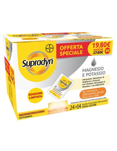 Supradyn Magnesio E Potassio Limited Edition 14 + 24 Bustine