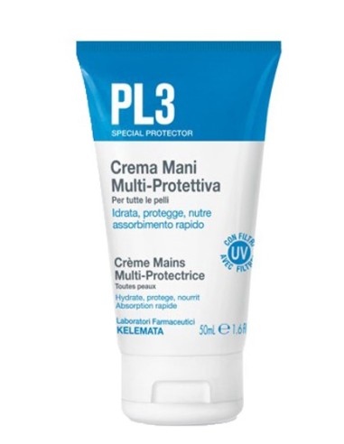 Pl3 Crema Mani Multi Protettiva 50 Ml