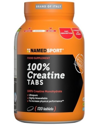 100% Creatine Tabs Rb 120 Compresse