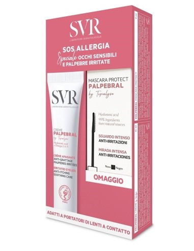 Topialyse Palpebral Set Occhi Sensibili 1 Palpebral Creme 15ml + 1 Palpebral Mascara Protect