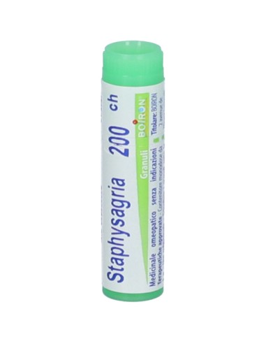 Staphysagria (boiron)*granuli 200 Ch Contenitore Monodose