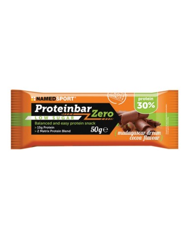 Proteinbar Zero Madagascar Dream Cocoa Box 12 Barrette Da 50g