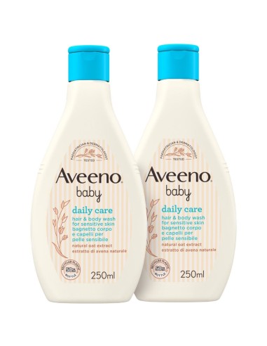 Aveeno Baby Bagnetto Testa Piedi 250 Ml Bundle