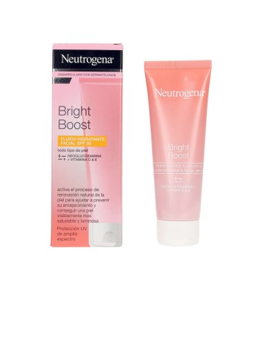 Neutrogena Bright Boost Fluido Viso Idratante Spf30 50 Ml