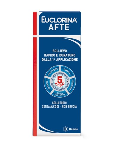 Euclorina Afte Collutorio 120 Ml