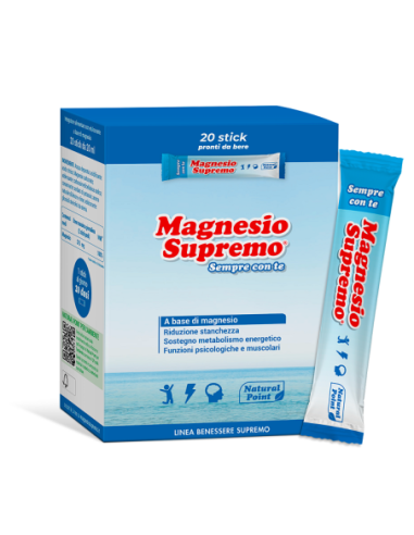 Magnesio Supremo 20 Stick Sempre Con Te