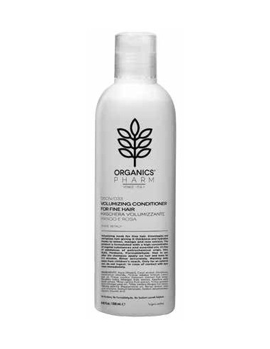 Organics Pharm Volumizing Conditioner For Fine Hair Mango And Rose