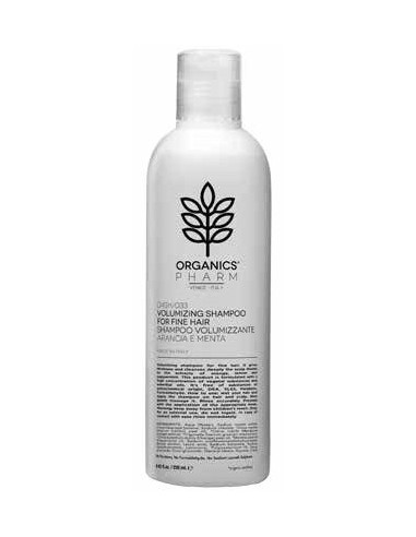 Organics Pharm Volumizing Shampoo For Fine Hair Lemon And Peppermint