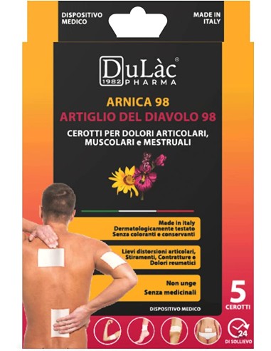 Cerotto Generico Dulac Arnica 98 5 Pezzi