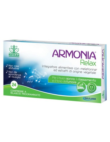 Armonia Relax 1 Mg A Base Di Melatonina 24 Compresse