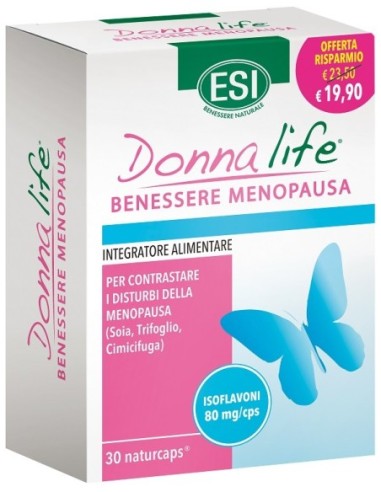 Esi Donna Life Menopausa Offerta 30 Naturcaps