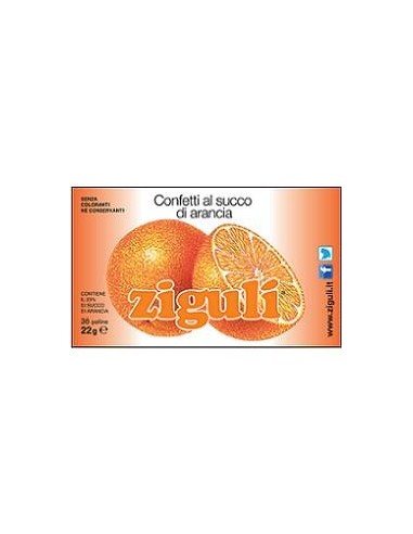 Ziguli Arancia 36 Palline 22 G