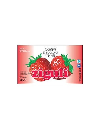 Ziguli Fragola 36 Palline 22 G