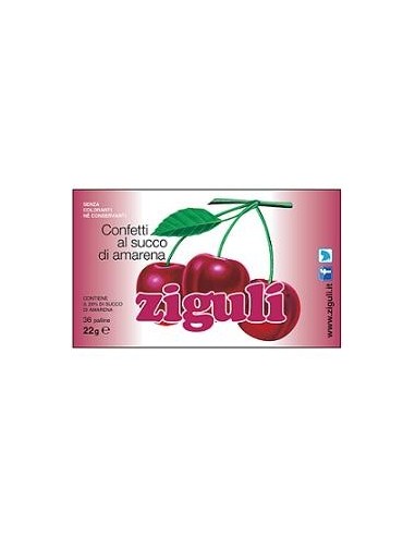 Ziguli Amarena 36 Palline 22 G