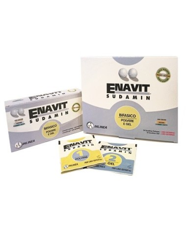 Enavit Sudamin Bifasico 6 Bustine Polvere + 6 Bustine Gel