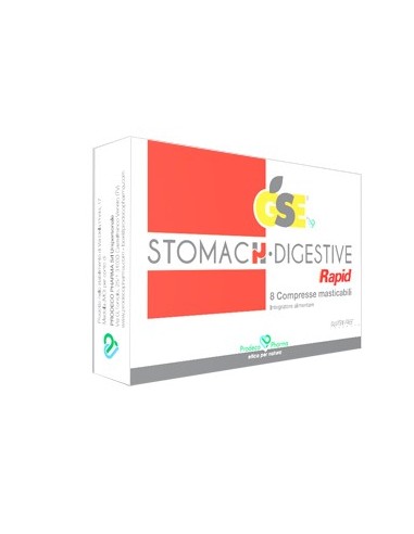 Gse Stomach Digestive Rapid 8 Compresse