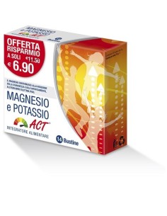 Magnesio E Potassio Act 14 Bustine 5 G