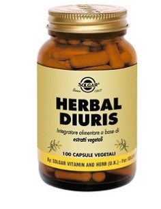 Herbal Diuris 100 Capsule Vegetali