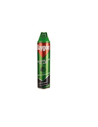 Insetticida Baygon Scarafaggi E Formiche Plus Spray 400 Ml